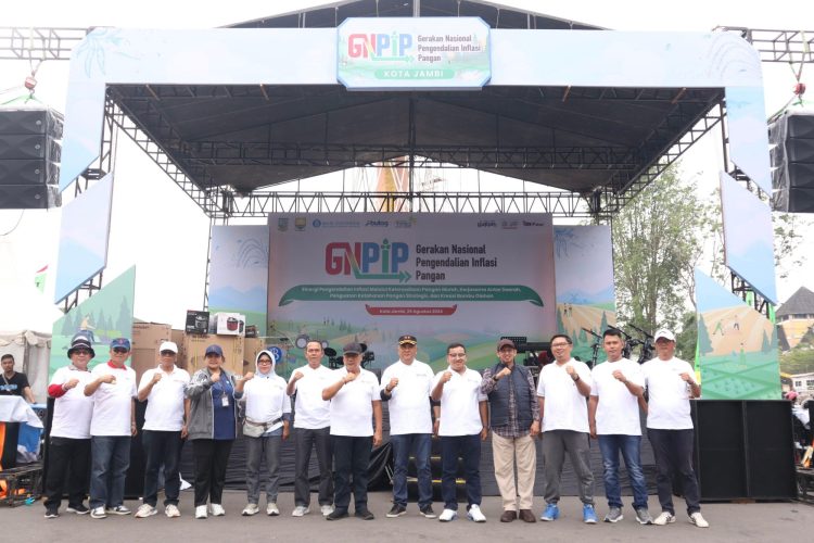 Sinergi BI dan TPID Kota Jambi Gelar GNPIP Kendalikan Inflasi. (Foto : ist)