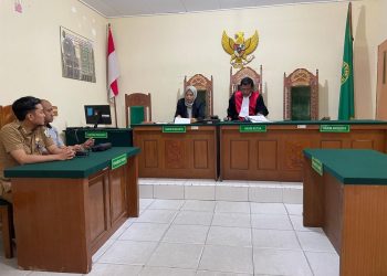 Hakim Sidang Konsinyasi Tetapkan Pemohon Pemkot Jambi Bayar Ganti Rugi Tanah Setelah Terbit Sertifikat. (Foto : ist)
