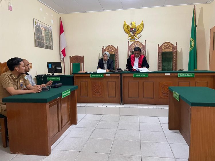 Hakim Sidang Konsinyasi Tetapkan Pemohon Pemkot Jambi Bayar Ganti Rugi Tanah Setelah Terbit Sertifikat. (Foto : ist)