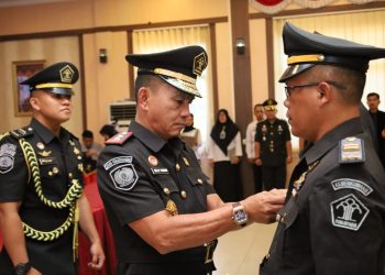 Kakanwil Kemenkumham Jambi Lantik 27 Pejabat Manajerial dan Non Manajerial. (Foto : ist)