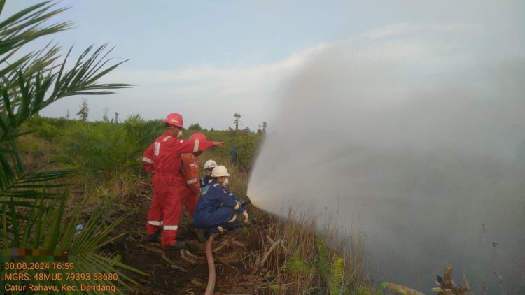 SKK Migas-PetroChina Jabung Berperan Penting Atasi Karhutla Jambi. (Foto : ist)