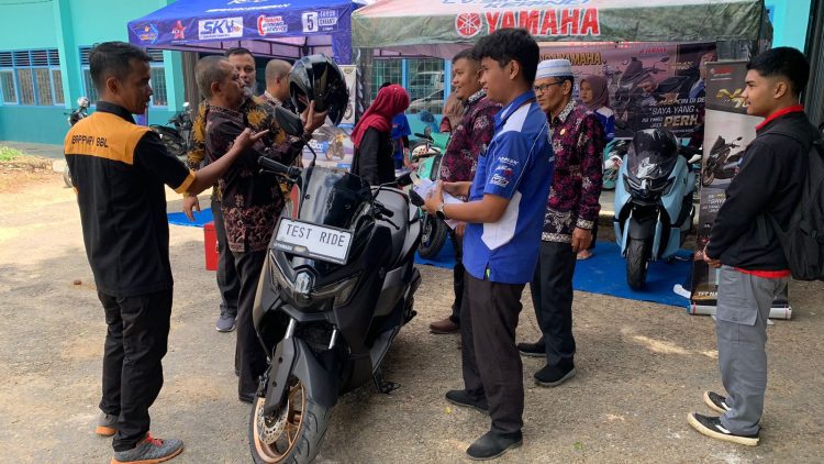 Yamaha Jambi Gelar Seminar di SMKN 2 Sungai Penuh. (Foto : ist)