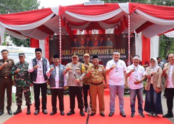 Pj Bupati Minta Paslon dan Timnya Jaga Kondusifitas Merangin. (Foto : ist)