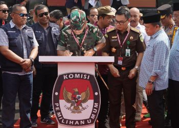 Danrem Gapu Hadiri Deklarasi Kampanye Damai Pilkada Serentak 2024. (Foto : ist)