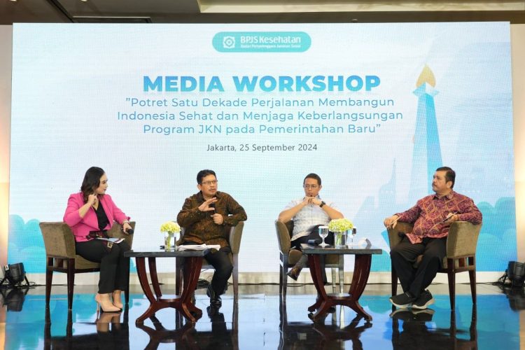 Media Workshop BPJS Kesehatan, Sekaligus Penganugerahan Penghargaan Istimewa bagi Jurnalis dan Media Massa. (Foto : ist)