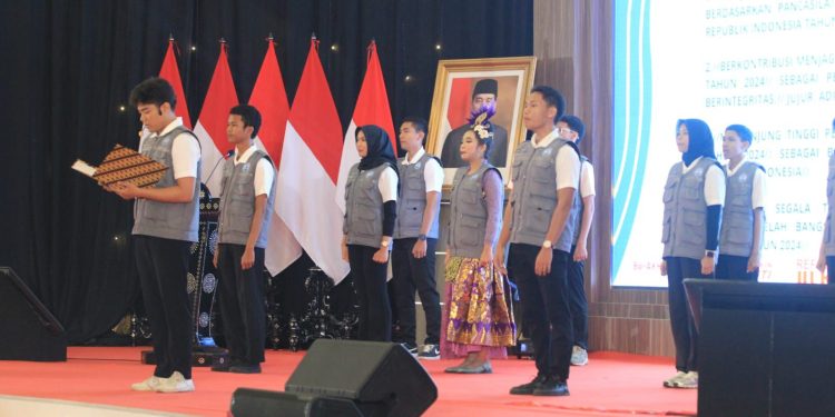 Kickoff Hari HAM Sedunia Ke-76 Deklarasi Pilkada Bagi Pemilih Pemula. (Foto : ist)