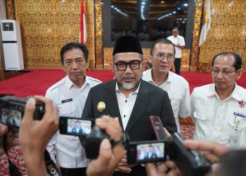 Pjs Gubernur Sudirman Pastikan Pembangunan dan Pelayanan Masyarakat Tetap Berjalan. (Foto : ist)