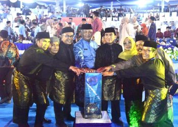 Kafilah Kota Jambi Sabet Juara Umum MTQ-53 Tingkat Provinsi Jambi, Persembahkan Piala Tetap untuk Tanah Pilih Pusako Batuah. (Foto : ist)