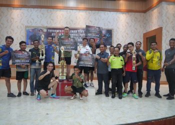 Turnamen Tenis Meja Korem Gapu Meriahkan HUT Ke-79 TNI. (Foto : ist)