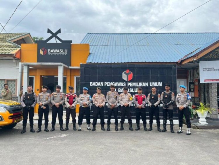 Patroli Intensif Subsatgas Pam Objek Penting OMP Siginjai 2024 Polda Jambi. (Foto : ist)