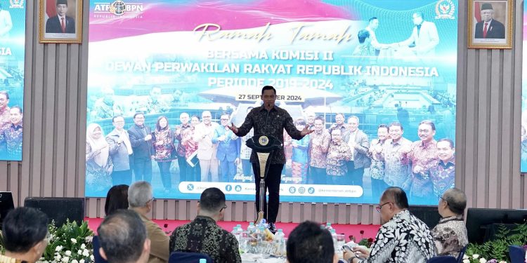 Ketua Komisi II DPR RI Akui Hubungan Mitra Kerja Paling Akrab dengan Kementerian ATR/BPN. (Foto : ist)
