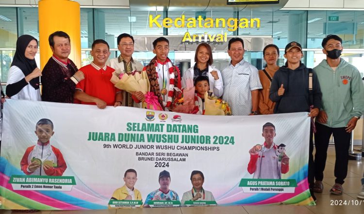 2 Atlet Wushu Jambi Catatkan Prestasi Membanggakan di Kejuaraan Dunia Junior. (Foto : ist)