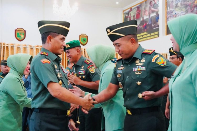 Dandim 0415/Jambi Yoga Cahya Prasetya Naik Pangkat Jadi Kolonel. (Foto : ist)