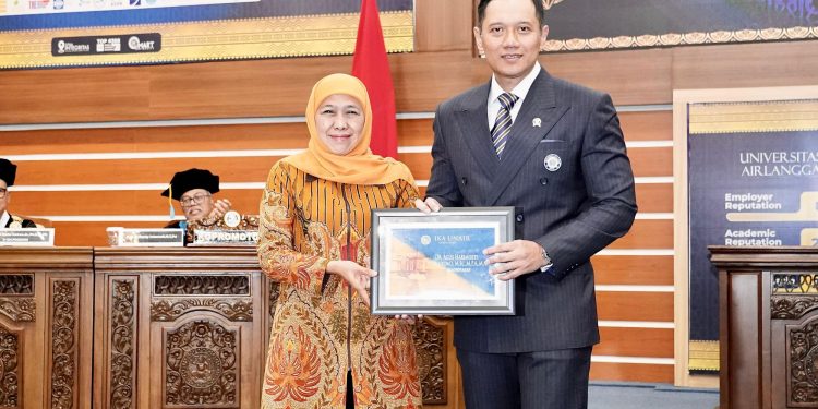 Menteri AHY Lulus Ujian Doktor Predikat Cumlaude. (Foto : ist)