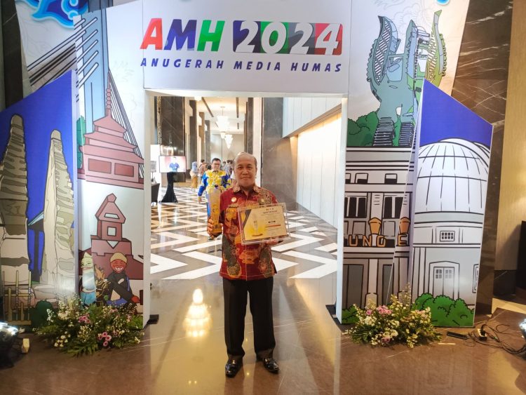 Kemenkumham Raih Penghargaan Anugerah Media Humas 2024. (Foto : ist)