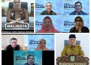 Pemkot Jambi Gelar Webinar Kompetensi Aparatur, Cetak ASN Unggul dan Berdaya Saing. (Foto : ist)