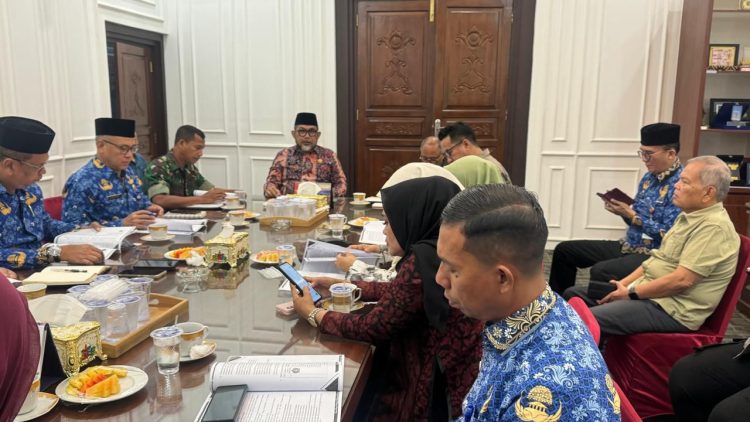 Pjs Gubernur Sudirman Siapkan Sinergitas Pembinaan Satuan Karya Pramuka Dalam Jajaran Kwarda Jambi. (Foto : ist)