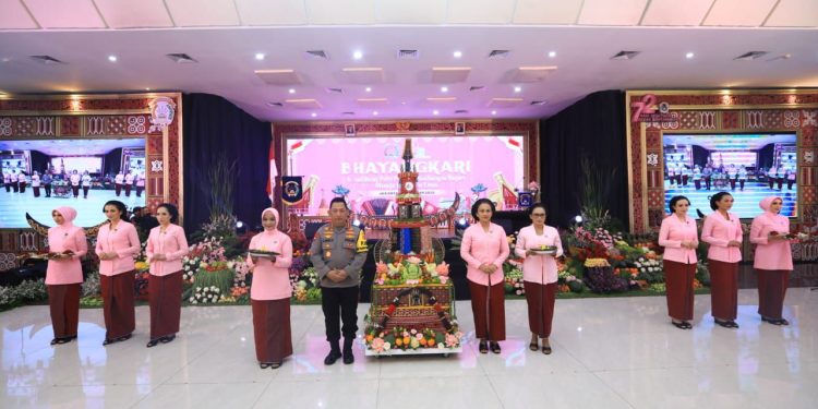 Peringati HKGB ke-72, Ketum Bhayangkari. (Foto : ist)