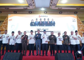 Wujudkan Pilkada Aman, Damai, Kondusif Serta Jaga Netralitas ASN dan Kepala Desa. (Foto : ist)