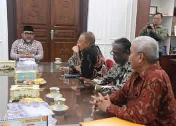 Pjs Gubernur Sudirman Terima Kunker Wakil Ketua DPR RI. (Foto : ist)