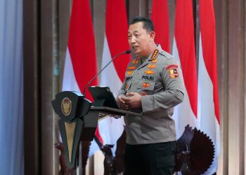Kapolri Isi Materi Pemberantasan Korupsi di Retreat Kabinet Merah Putih. (Foto : ist)