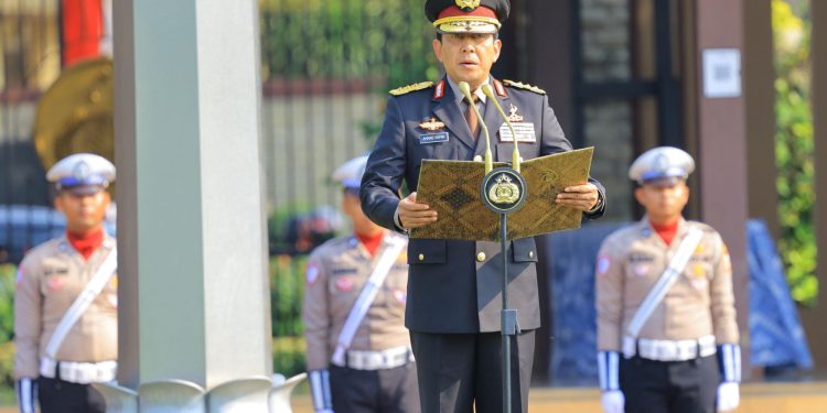 Mabes Polri Gelar Upacara Sumpah Pemuda. (Foto : ist)