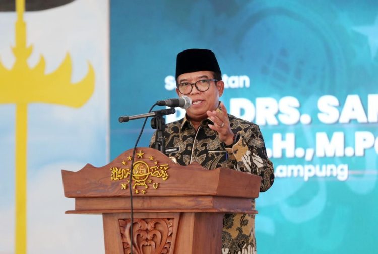 Pj Gubernur Lampung Samsuddin. (Foto : ist)