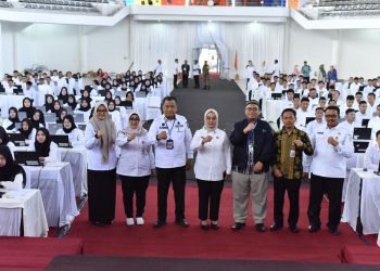 Pj Wali Kota Tinjau Pelaksanaan SKD CPNS Pemerintah Kota Jambi. (Foto : ist)