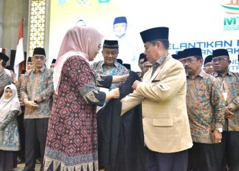 Lantik Dewan Hakim dan Panitera MTQ Kota Jambi, Pj Wali Kota Tekankan Integritas dan Independensi. (Foto : ist)