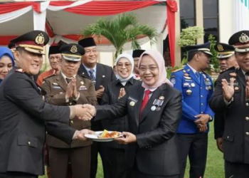 Waka DPRD Kota Jambi Hadiri HUT Ke-78 Bhayangkara. (Foto : ist)