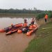 Tim Pos SAR Bungo terjun ke lokasi korban tenggelam. (Foto : Basarnas Jambi)