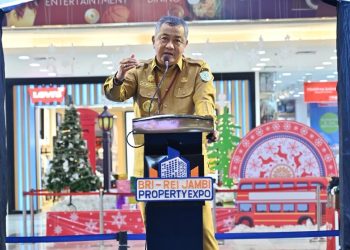 Buka BRI-REI Jambi Property Expo 2024, Pemkot Tegaskan Jamin Kemudahan Berinvestasi di Kota Jambi. (Foto : ist)