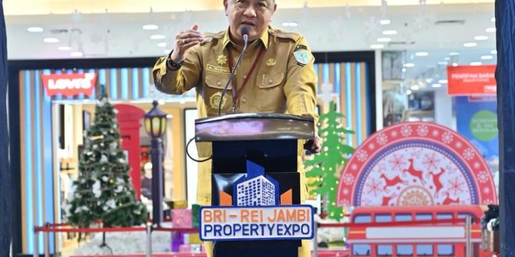 Buka BRI-REI Jambi Property Expo 2024, Pemkot Tegaskan Jamin Kemudahan Berinvestasi di Kota Jambi. (Foto : ist)