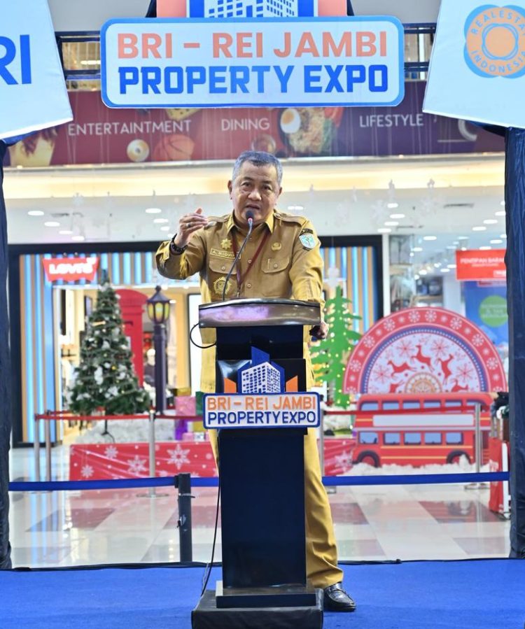 Buka BRI-REI Jambi Property Expo 2024, Pemkot Tegaskan Jamin Kemudahan Berinvestasi di Kota Jambi. (Foto : ist)