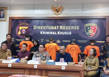 Kabid Humas Polda Kalteng Kombes Pol Erlan pimpin jumpa pers. (Foto : ist)