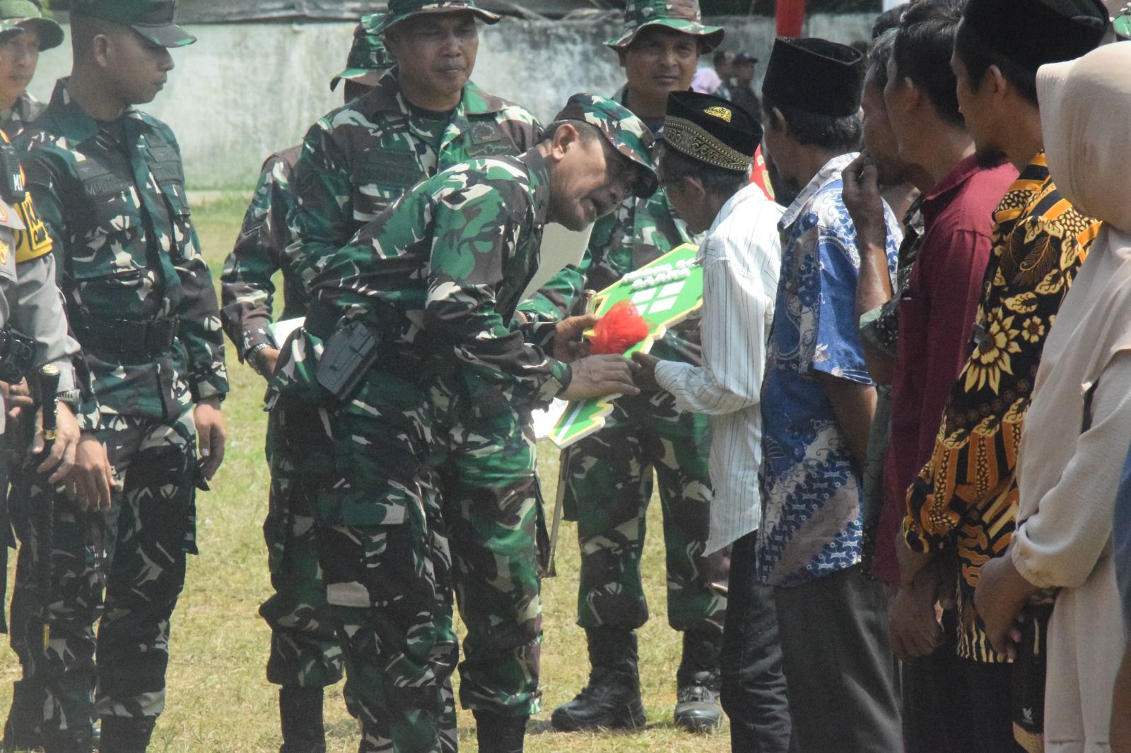 Danrem Gapu Tutup TMMD Ke-122 Kodim 0420/Sarko. (Foto : ist)