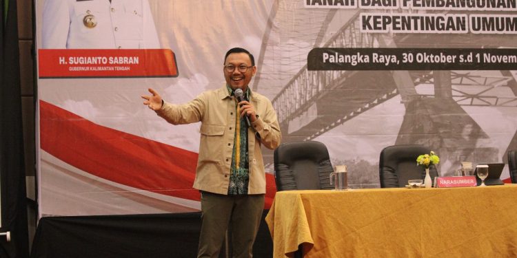 Dilema Pengadaan Tanah di Kalimantan Tengah Diulas Kepala BPN Kota Palangka Raya, Ternyata Ini Penjelasannya. (Foto : ist)