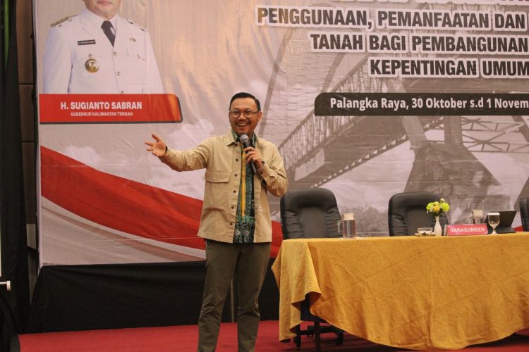 Dilema Pengadaan Tanah di Kalimantan Tengah Diulas Kepala BPN Kota Palangka Raya, Ternyata Ini Penjelasannya. (Foto : ist)