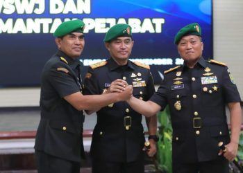 Brigjen TNI Heri Purwanto Resmi Jabat Danrem Gapu. (Foto : ist)