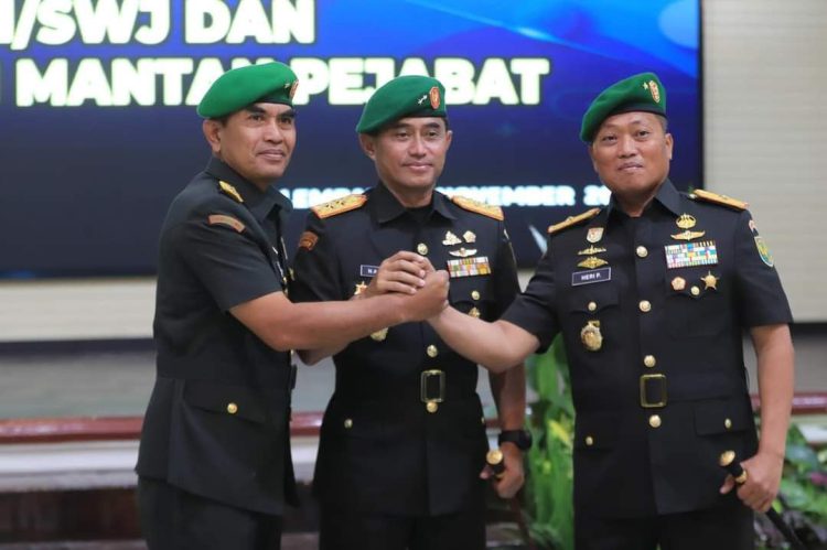 Brigjen TNI Heri Purwanto Resmi Jabat Danrem Gapu. (Foto : ist)