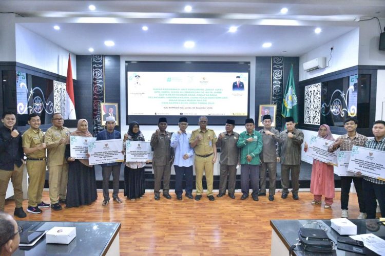 Optimalkan Pengelolaan Zakat, Infaq dan Sedekah, Pemkot Dorong Baznas Kota Jambi Perkuat UPZ. (Foto : ist)
