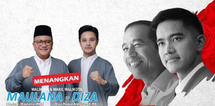 Dukung Penuh Maulana-Diza, Besok Ketum PSI Kaesang Sambangi RPM. (Foto : ist)