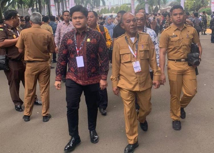 Pj Bupati Merangin Hadiri Rakornas Kepala Daerah. (Foto : ist)