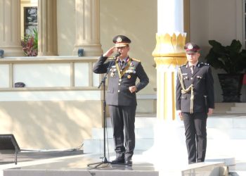 Polda Jambi Peringati Hari Pahlawan. (Foto : ist)