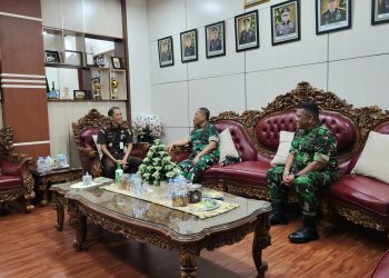 Pererat Sinergitas, Danrem Gapu Berkunjung ke Kejati Jambi. (Foto : ist)