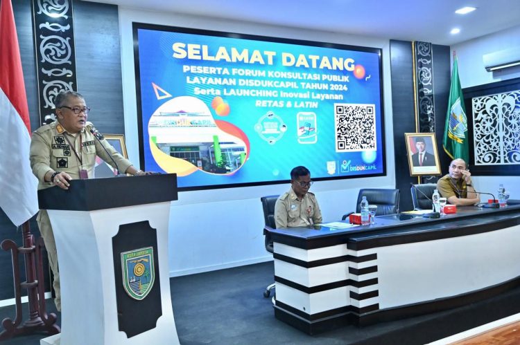 Kembali Lahirkan Inovasi Layanan Publik, Pemkot Jambi Optimis Inovasi LATIN dan RETAS Permudah Layanan Adminduk. (Foto : ist)