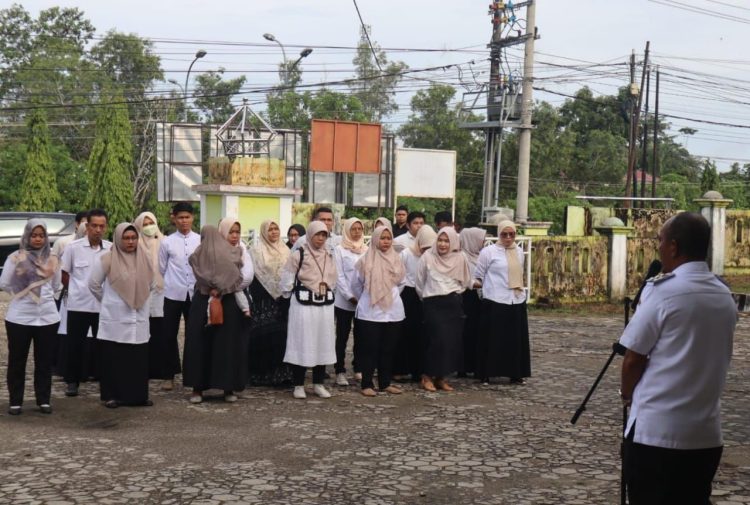 Pj Bupati Sidak ke Dinas Kesehatan Merangin. (Foto : ist)