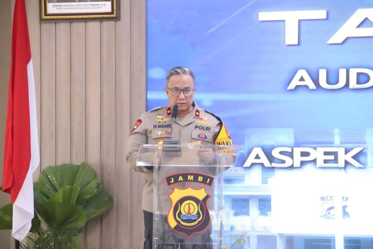 Polda Jambi Tutup Taklimat Akhir Audit Kinerja Itwasda. (Foto : ist)