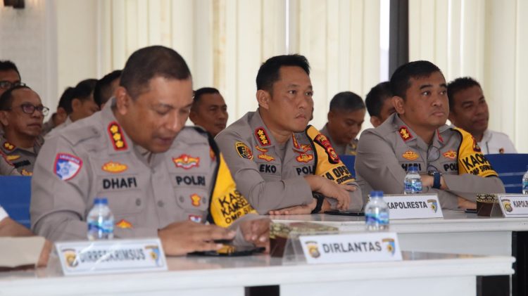 Kapolresta Hadiri Taklimat Akhir Audit Kinerja Itwasda Polda Jambi Tahap II 2024. (Foto : ist)