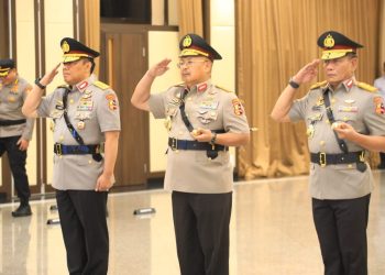 Kapolri Lantik Pejabat Utama Baru. (Foto : ist)